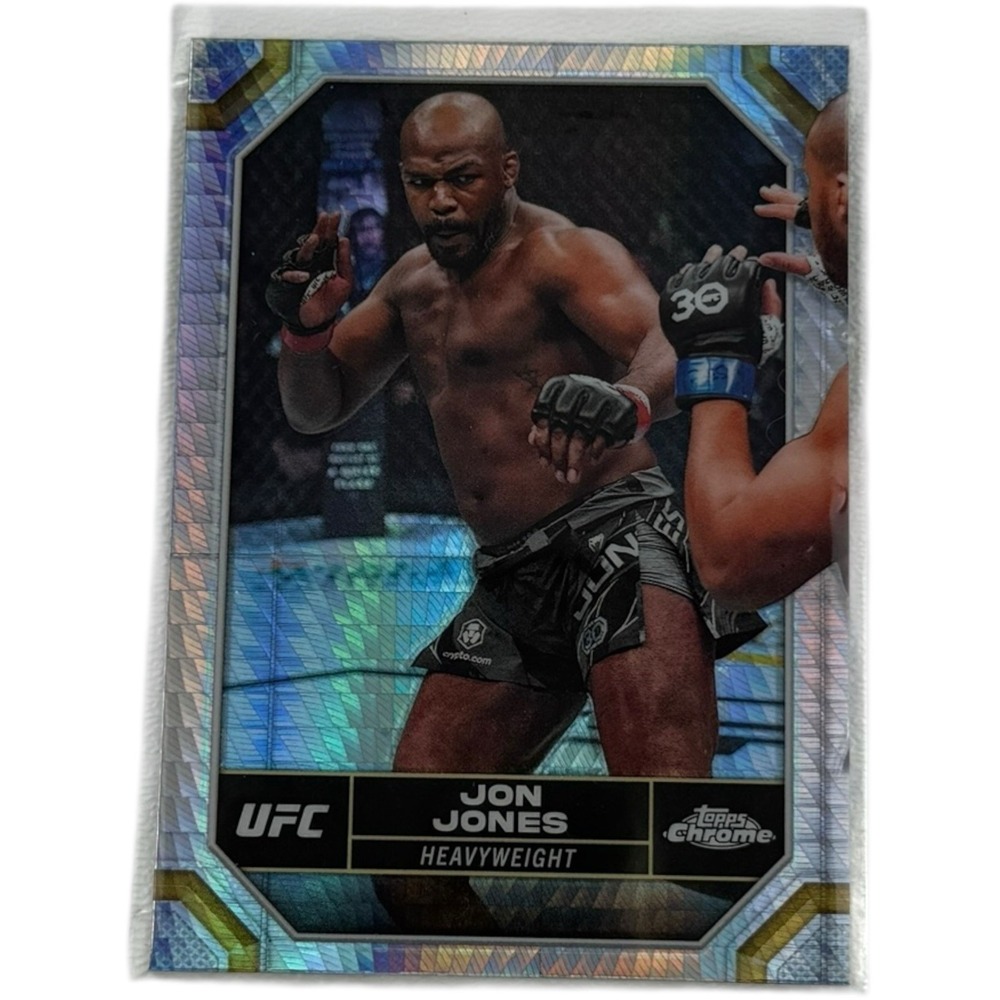 Jon‎ Jones Refractor 2024 Topps Chrome UFC #97